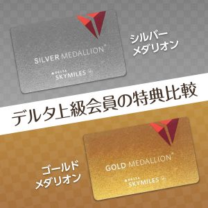 デルタ航空　ミリオンマイラータグ＆ゴールドメダリオン会員限定タグ 1度も飛行機に乗らずにデルタ航空のゴールドメダリオン会員に