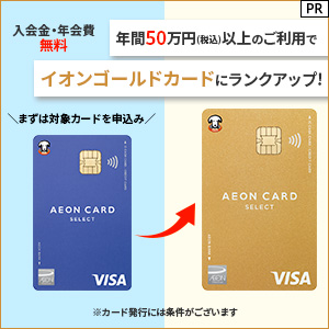 非公開: イオンゴールドカード